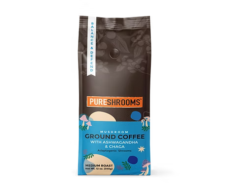 Balance & Defend Mushroom Ground Coffee