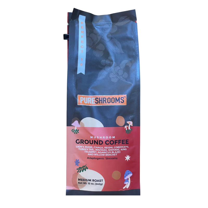 Perfect 10 Mushroom Ground Coffee