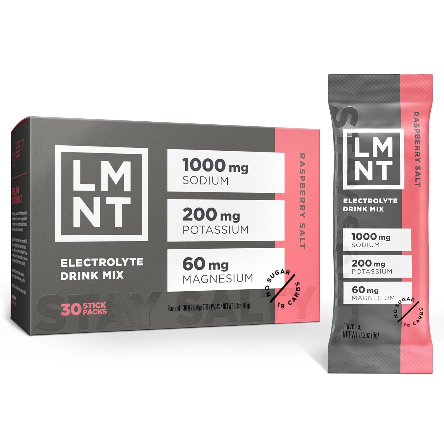 LMNT Electrolyte Drink Mix Single Serve Packets