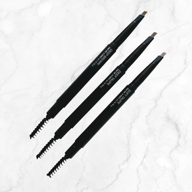 Retractable Brow Pencil With Spoolie Brush