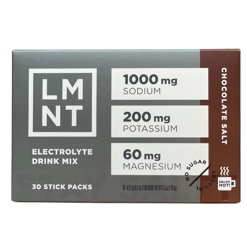 LMNT Electrolyte Drink Mix Box