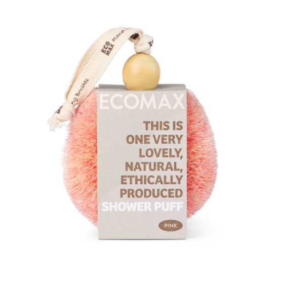 Ecomax Shower Puff-Pink