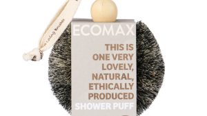 Ecomax Shower Puff - Black