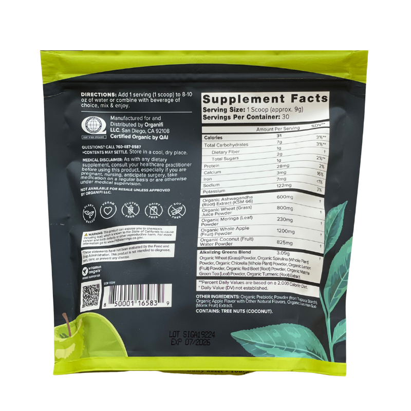 Green Juice - Crisp Apple 30 Servings