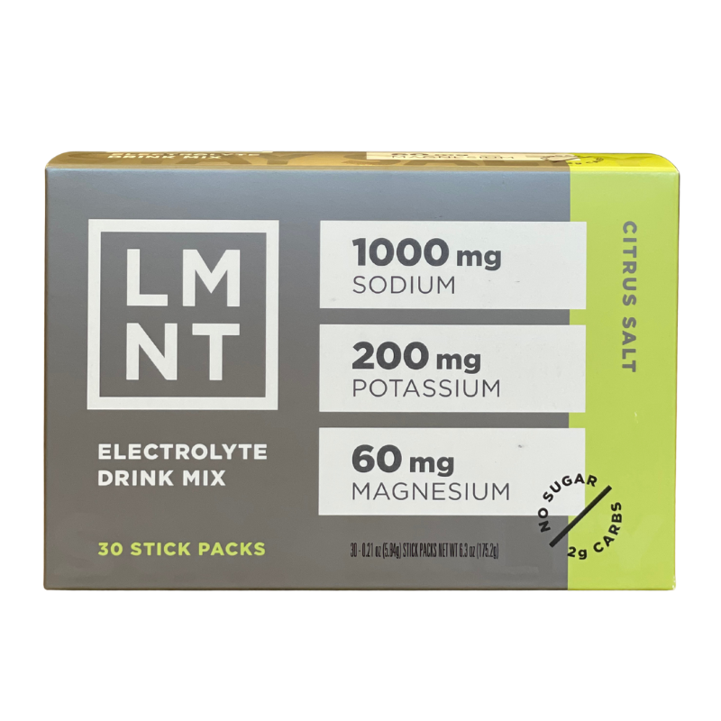 LMNT Electrolyte Drink Mix Box
