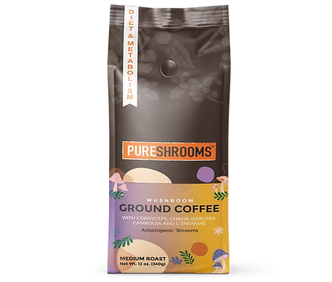 Energize Mushroom Ground Coffee