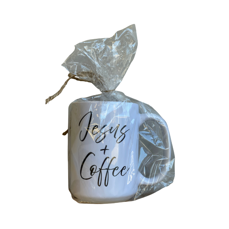 Jesus + Coffee Mug