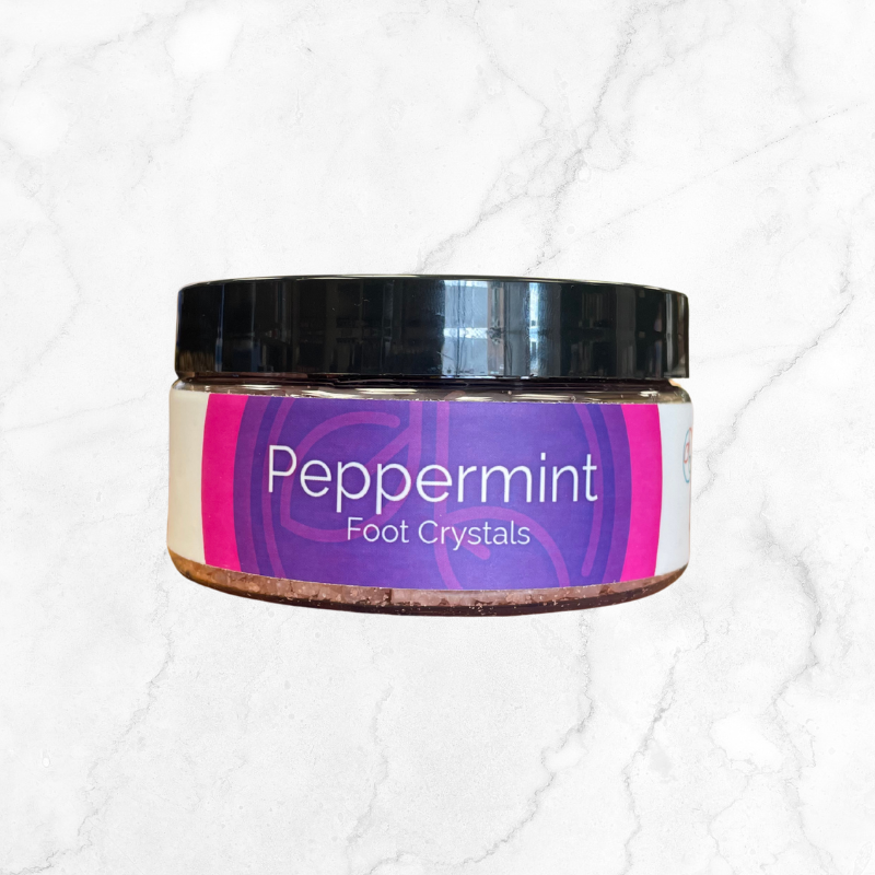 Peppermint Foot Crystals