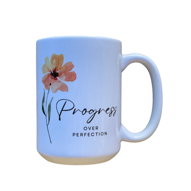 Progress Over Perfection Mug