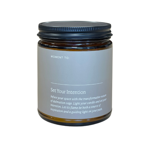 "Moment" Beeswax Candle