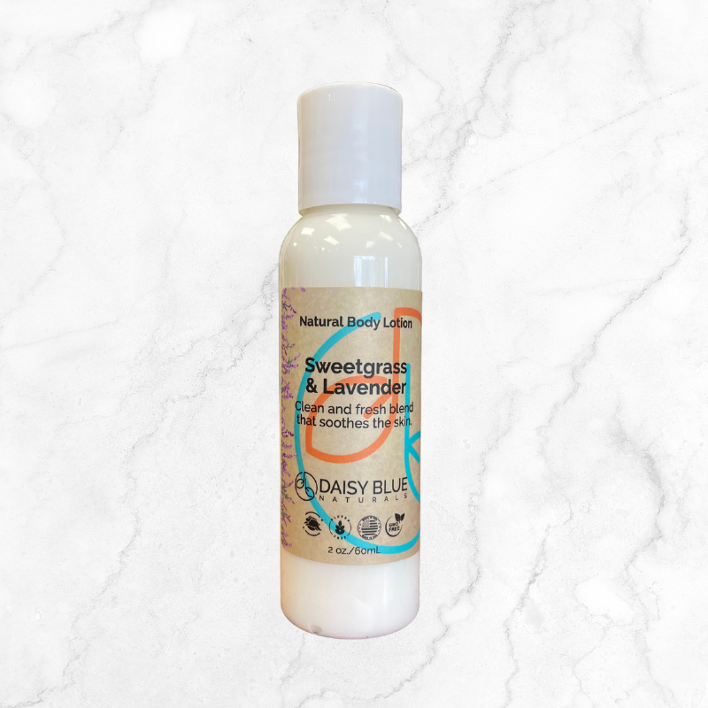 Sweetgrass & Lavender Natural Body Lotion