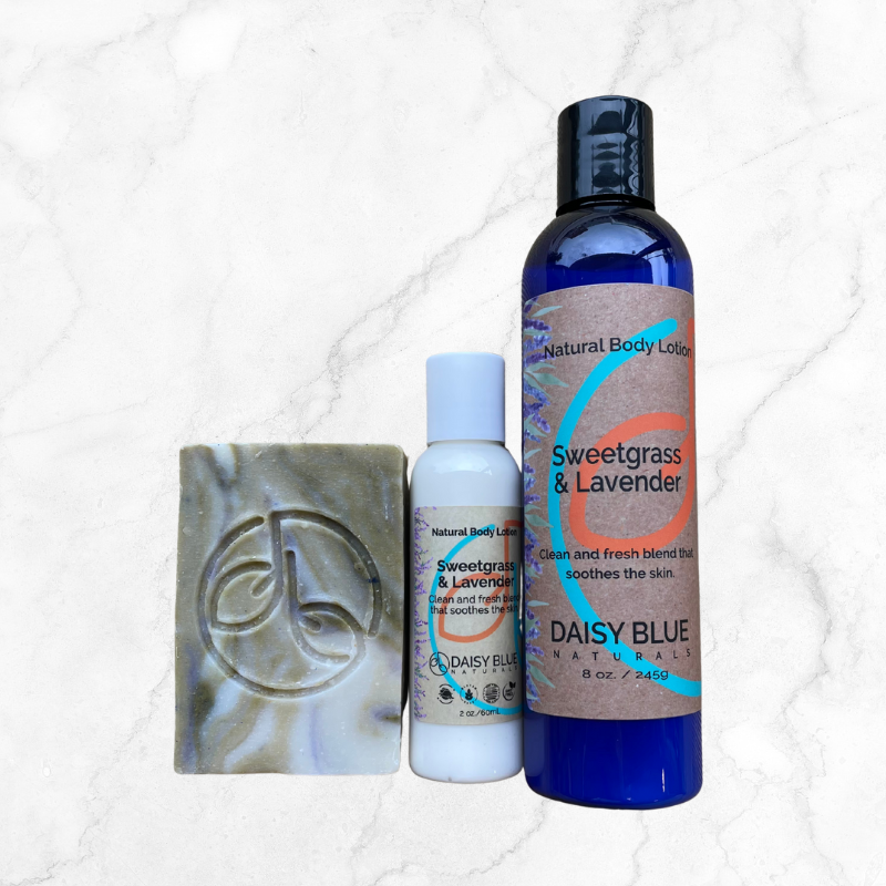 Sweetgrass & Lavender Natural Body Lotion