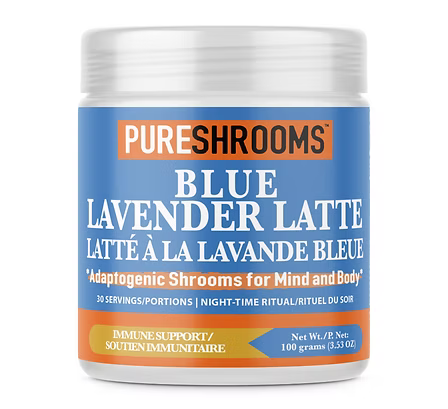 Blue Lavender Latte