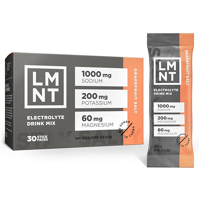 LMNT Electrolyte Drink Mix Single Serve Packets
