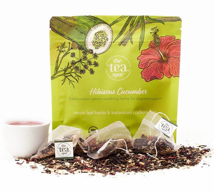 Hibiscus Cucumber Tea Blend