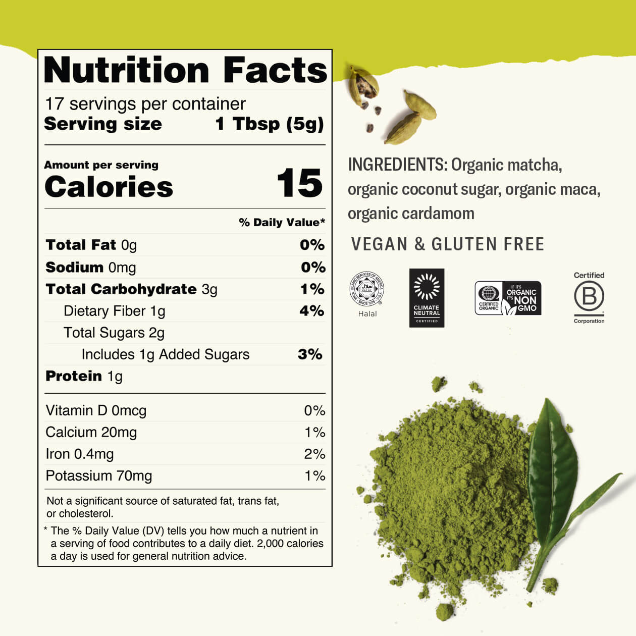 Matcha Maca Latte