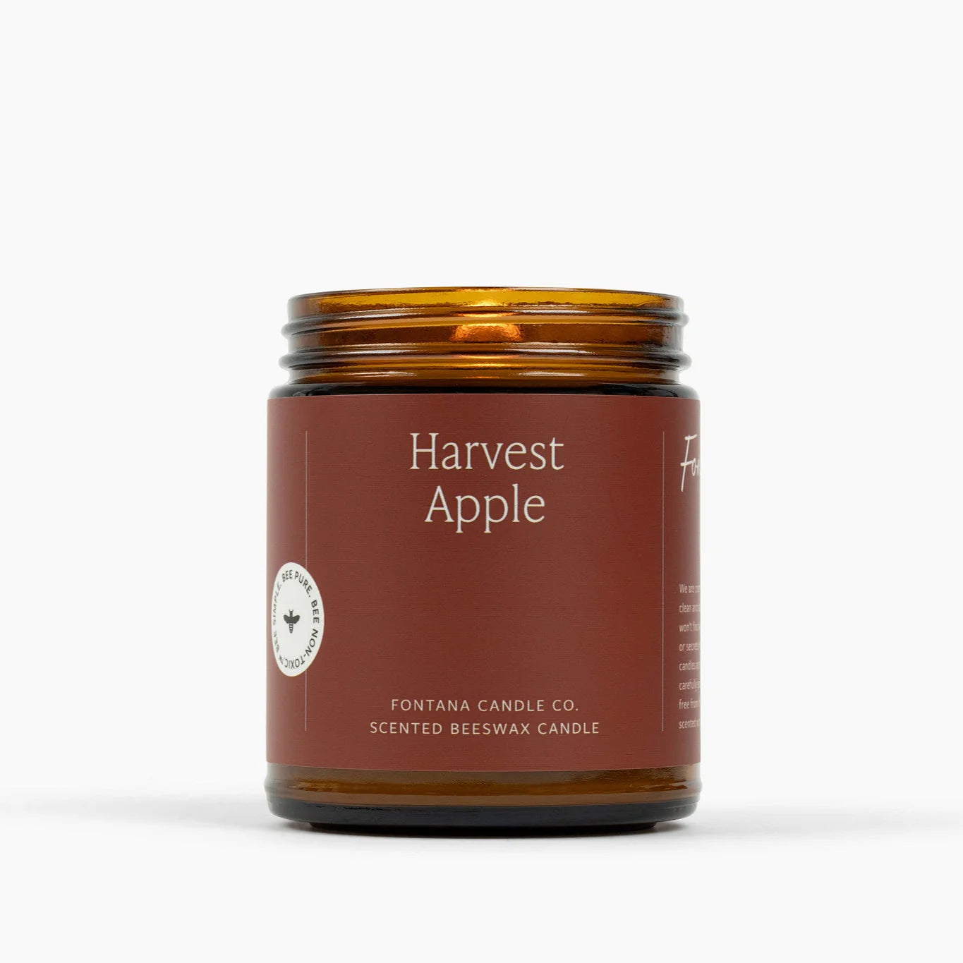 Harvest Apple Beeswax Candle