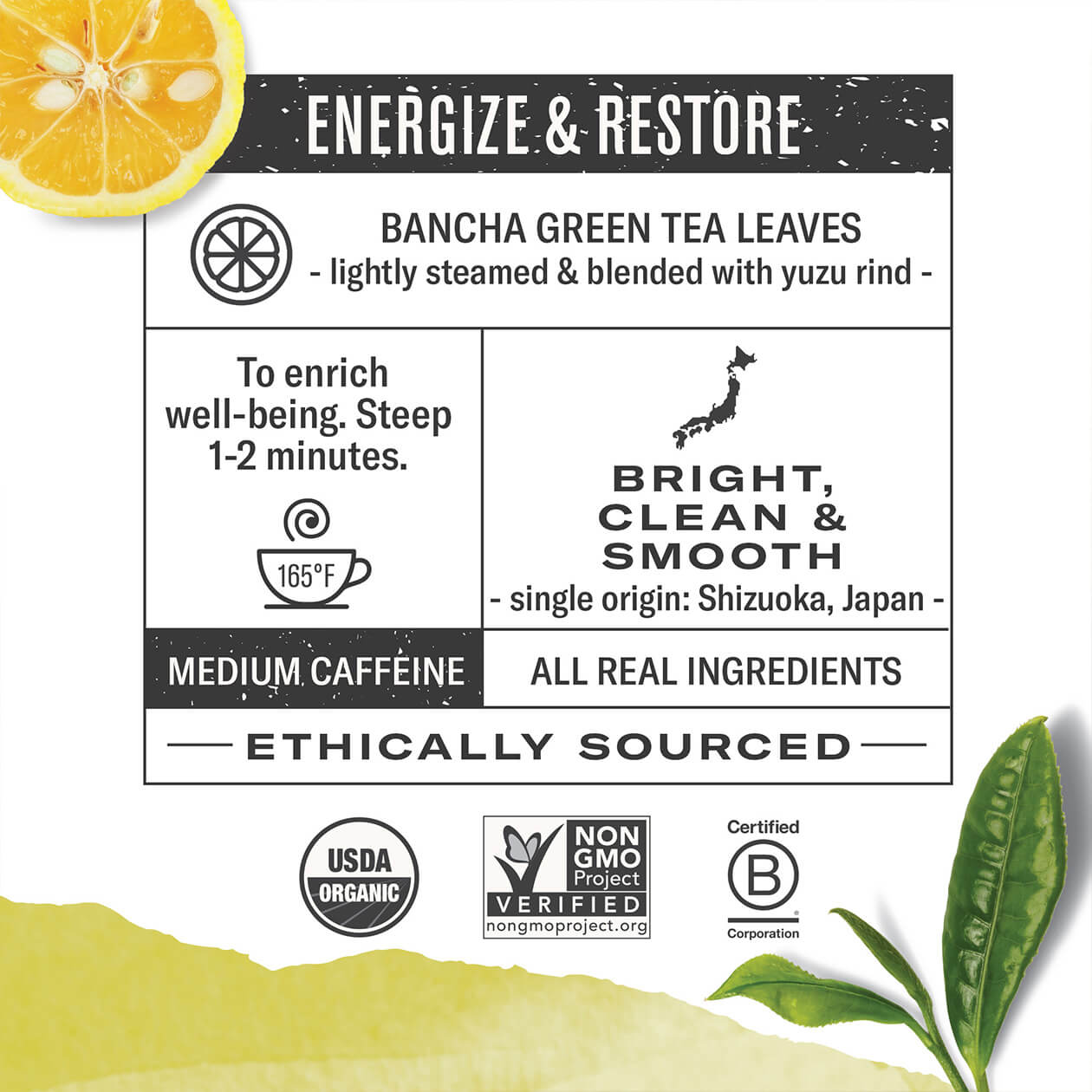 Yuzu Bancha Tea